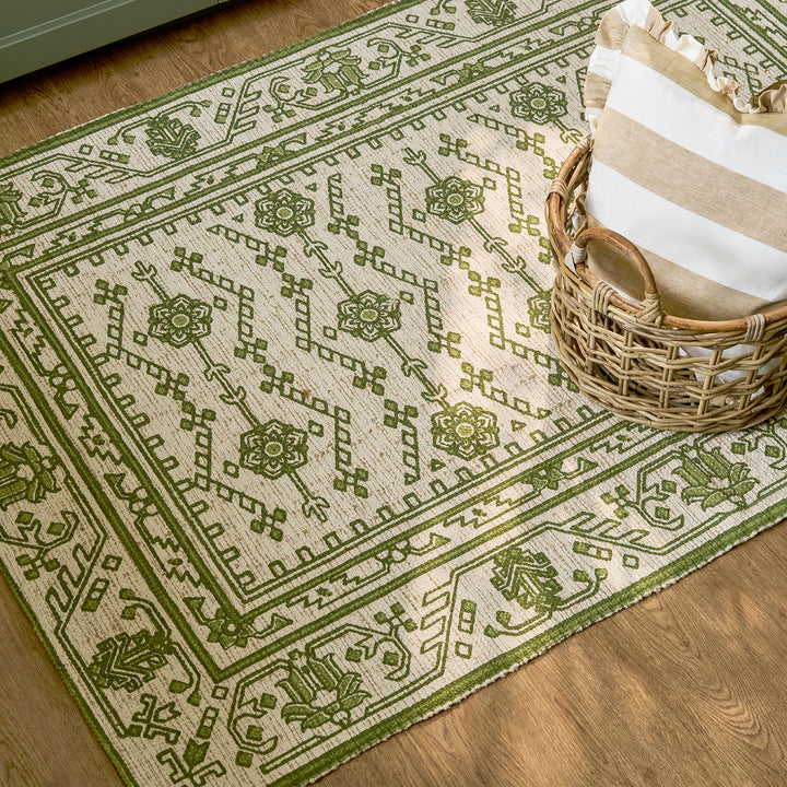 Witham Rug - Green