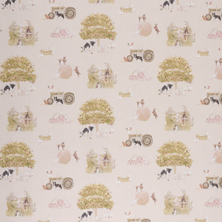 Farm Friends Fabric By The Metre
