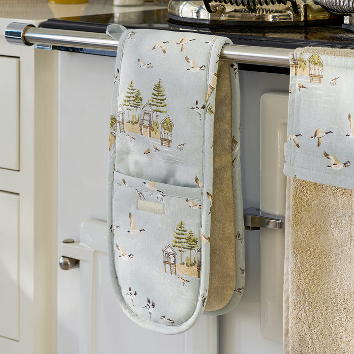 Sea Birds Double Oven Glove