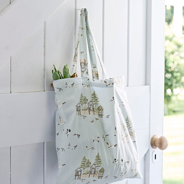 Sea Birds Folding Shopping Bag