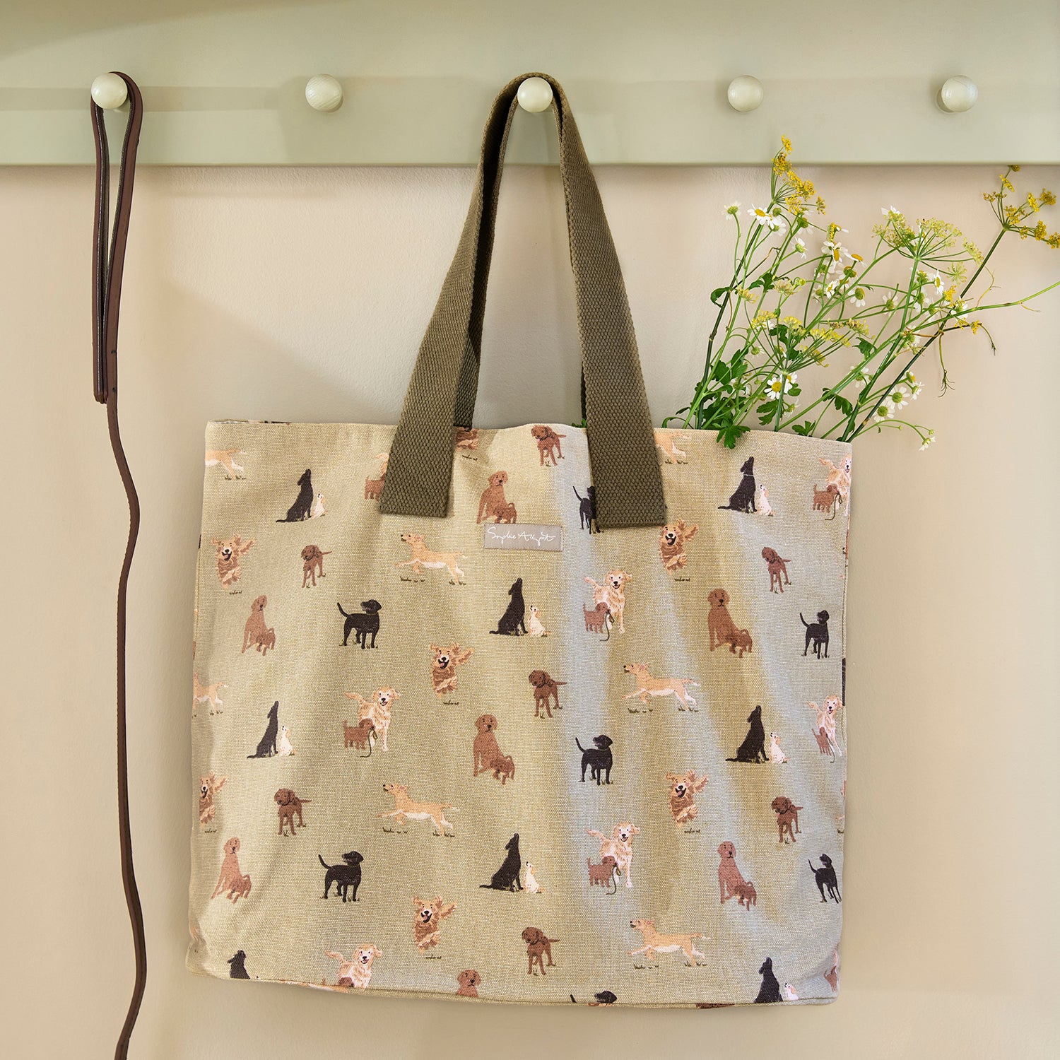 Labradors & Retrievers Dog Walking Bag by Sophie Allport