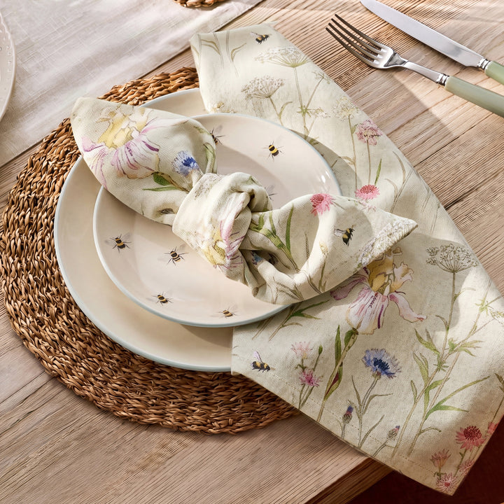 Garden Floral Napkins (Set of 4)