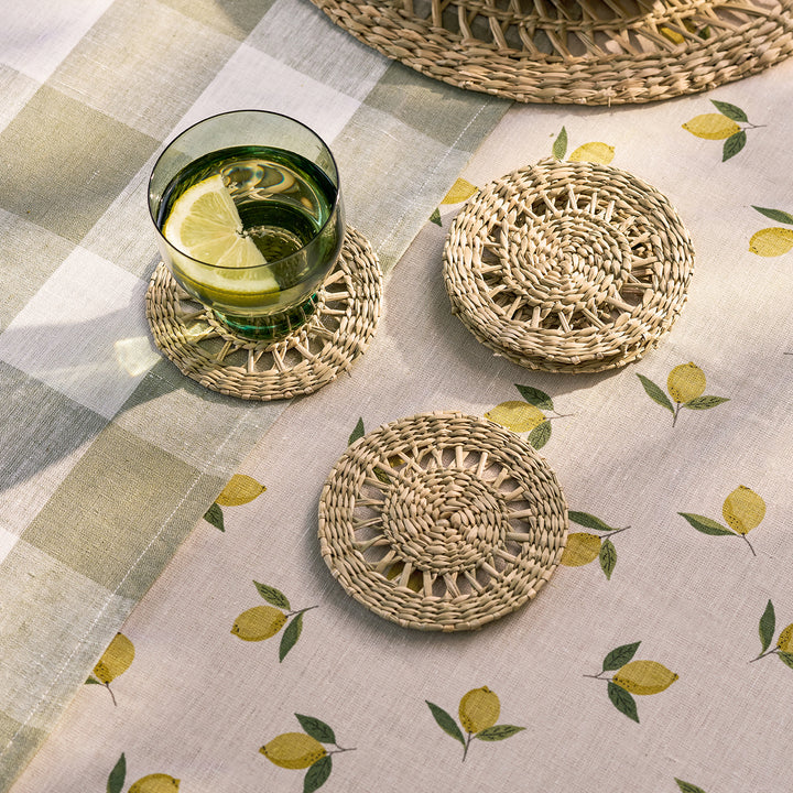 Lattice Coasters (Set of 4)