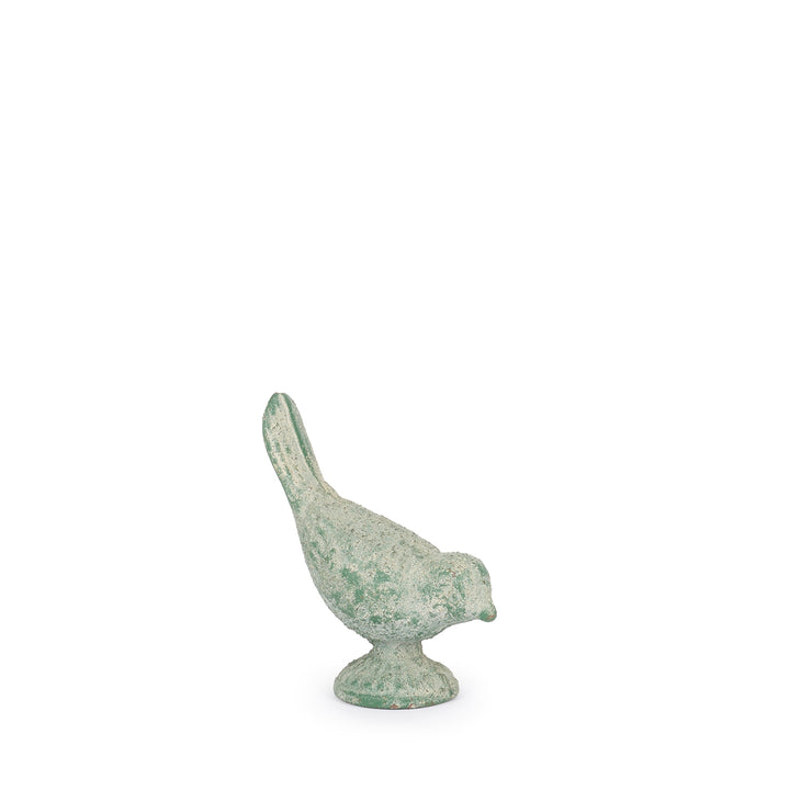 Cast Iron Antique Green Bird