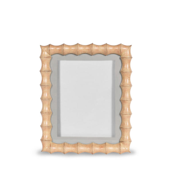 Bamboo Effect Photo Frame