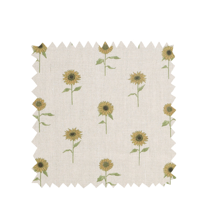 Sunflower Linen Fabric By The Metre