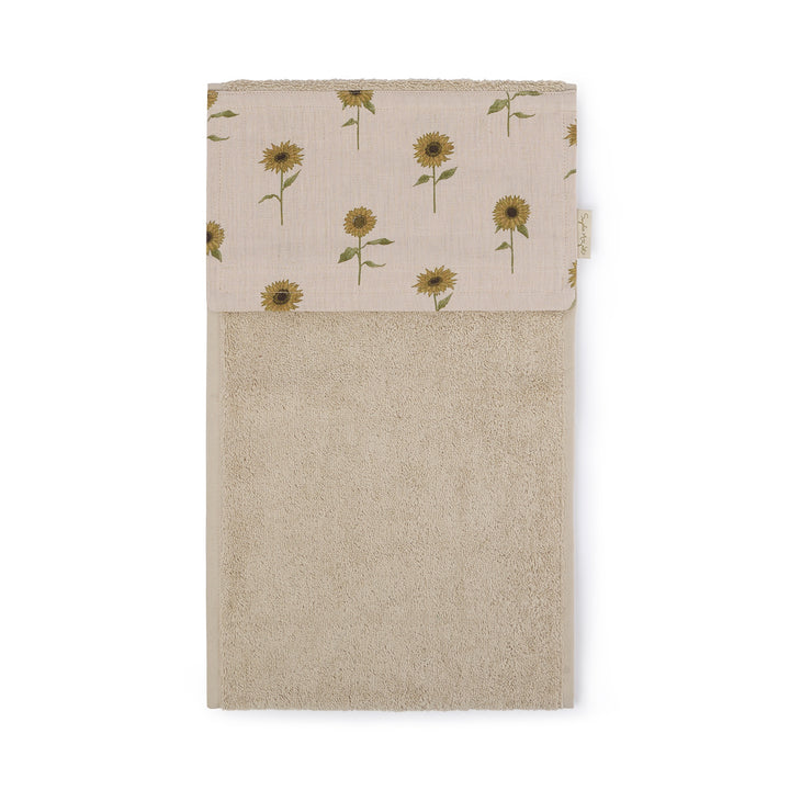 Sunflower Linen Roller Hand Towel