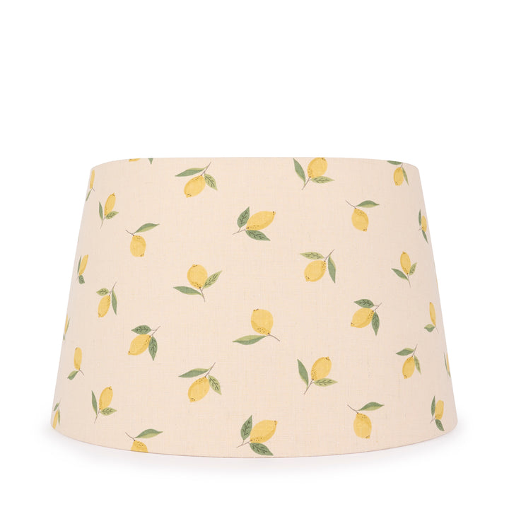Lemons Linen Lampshade