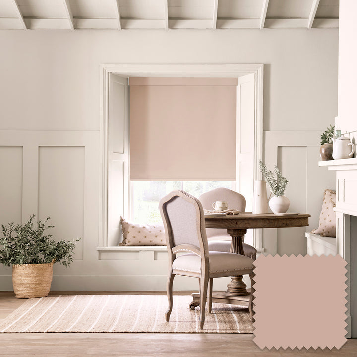 Cottesmore Blush Made to Measure Roller Blind