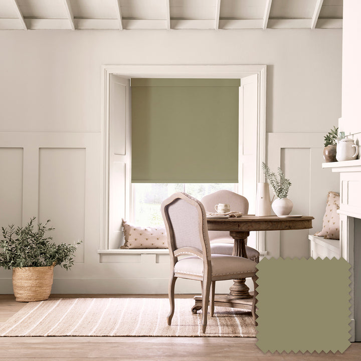 Oundle Olive Made to Measure Roller Blind