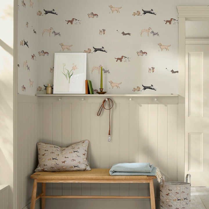 Wallpaper room view - Off White