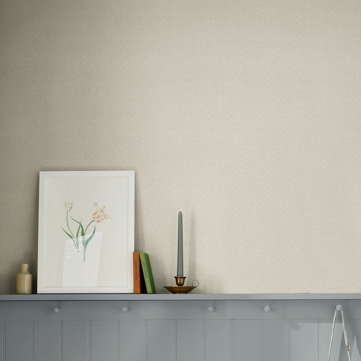 Wallpaper room view - Uppingham Grey