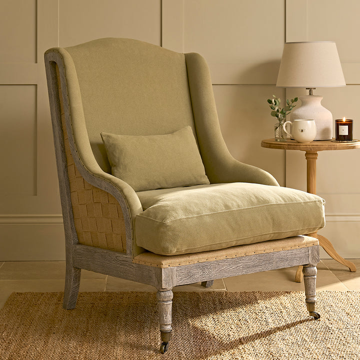 Witham Armchair - Olive Green