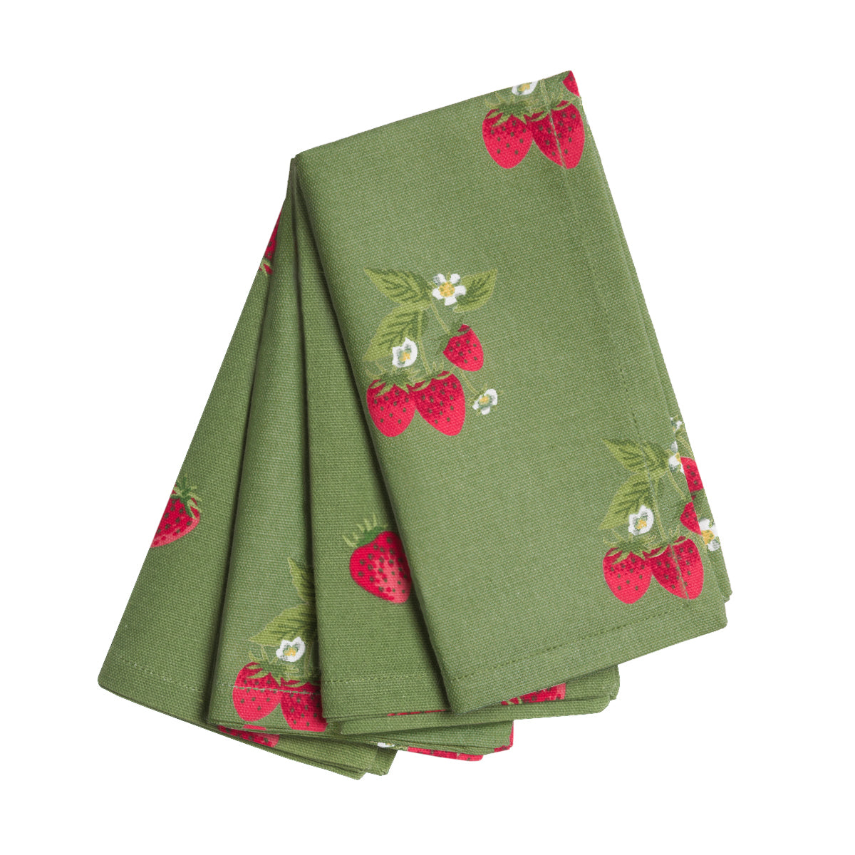 Strawberries Napkins (Set of 4)
