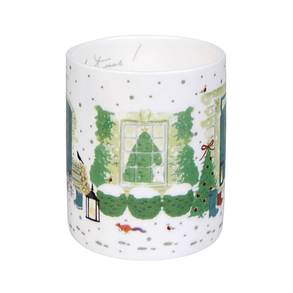 Holly & Berry "Home for Christmas!" Mug by Sophie Allport