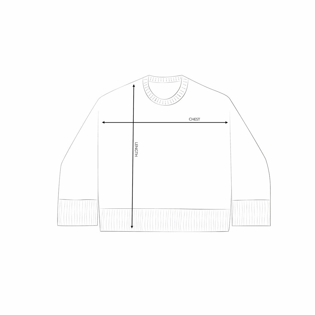 Wool Cashmere Blend Jumpers Size Guide