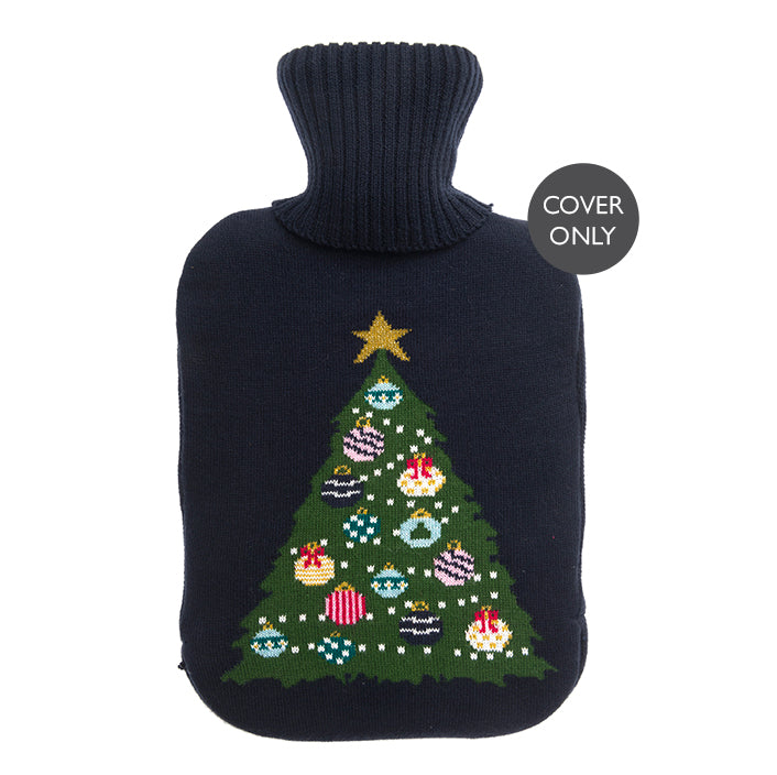 Christmas Trees Hot Water Bottle Cover