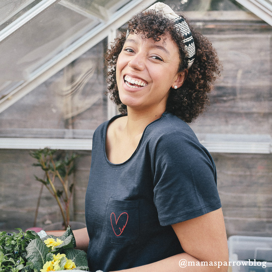 Hearts Ladies T-Shirt by Sophie Allport