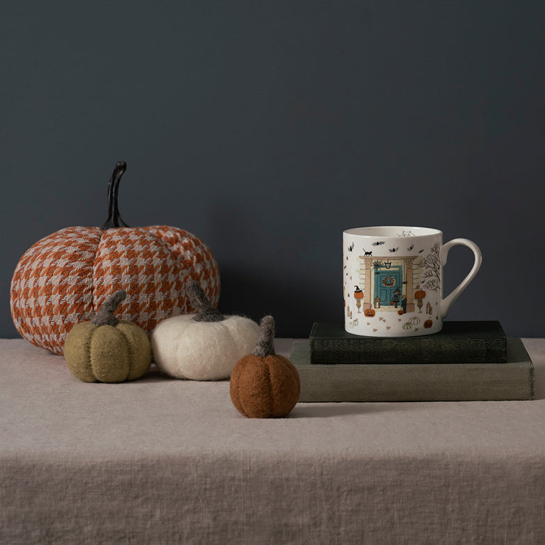 Pumpkin Felt Table Decorations (Set of 3)