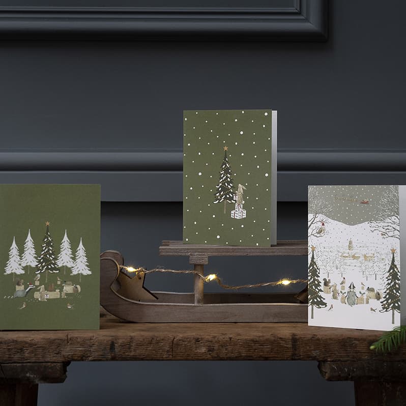 Festive Forest Christmas Cards (Pack of 6)