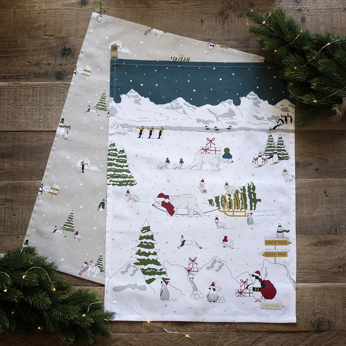 Snow Season Tea Towel (Set of 2)