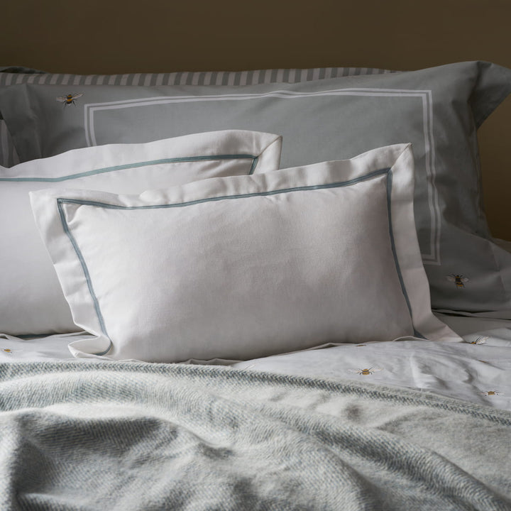 Blue Panama Bed Cushion
