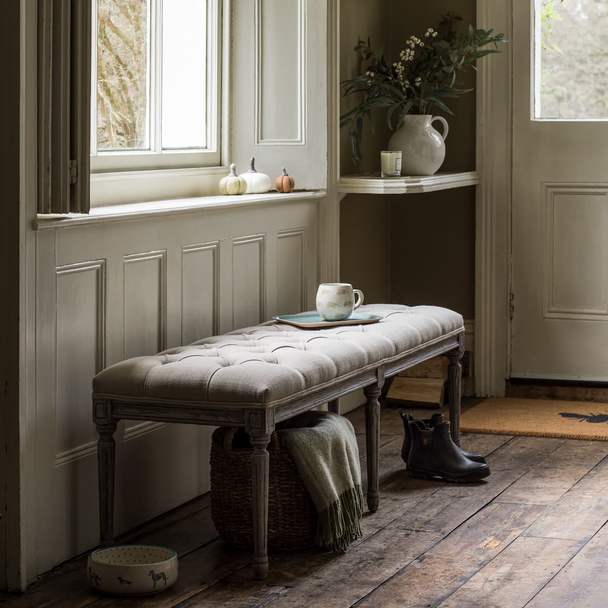 Witham Bench Natural by Sophie Allport