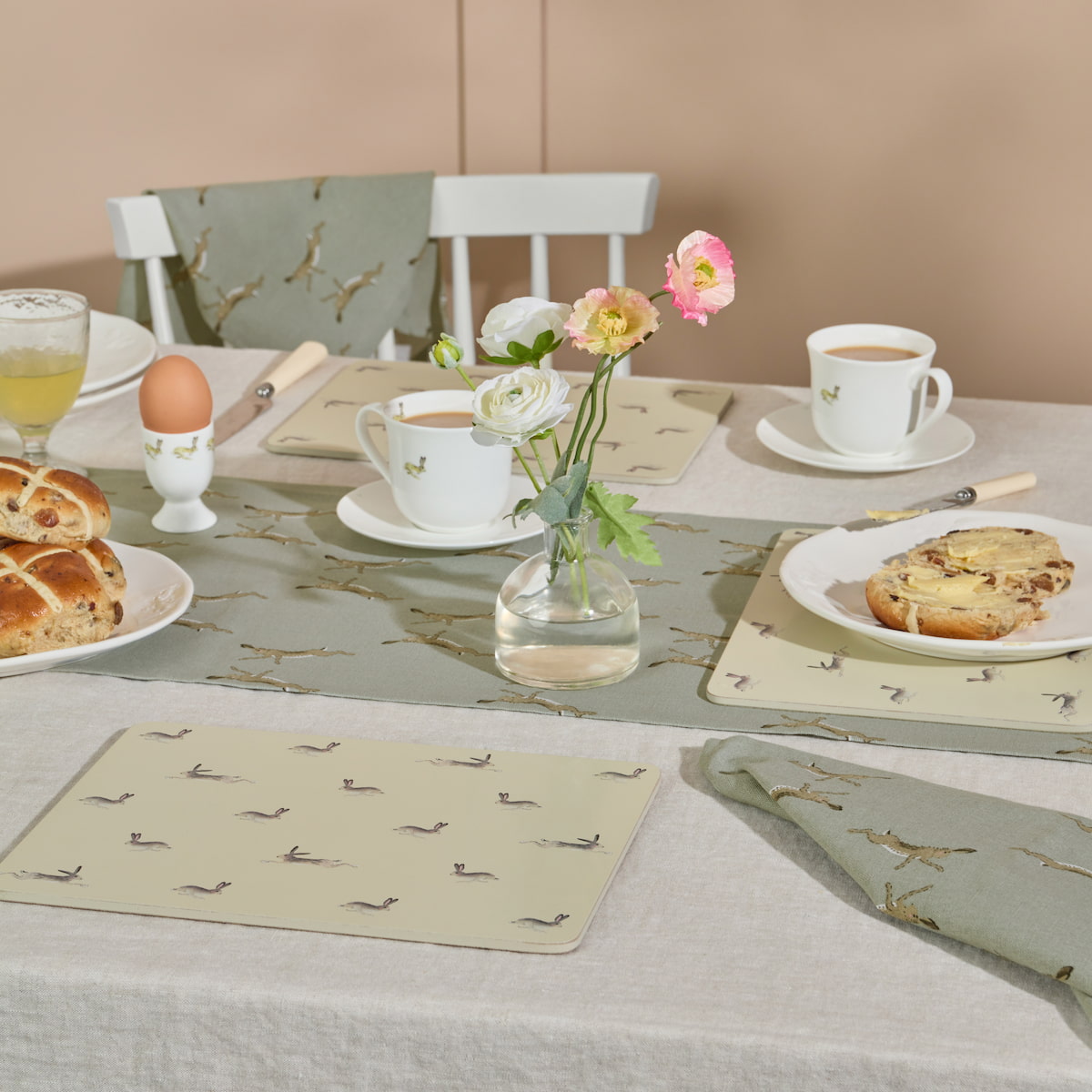 Hare Placemats (Set of 4)