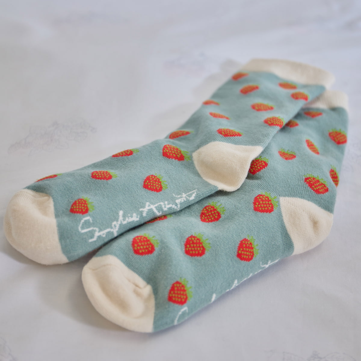 Strawberries Ladies Socks