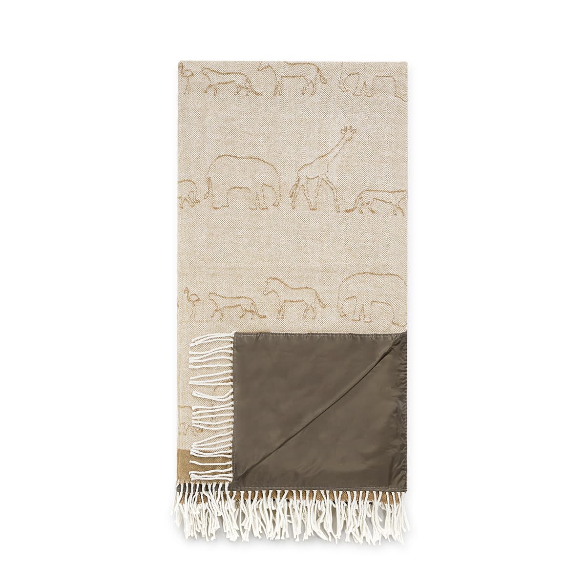 ZSL Knitted Picnic Blanket