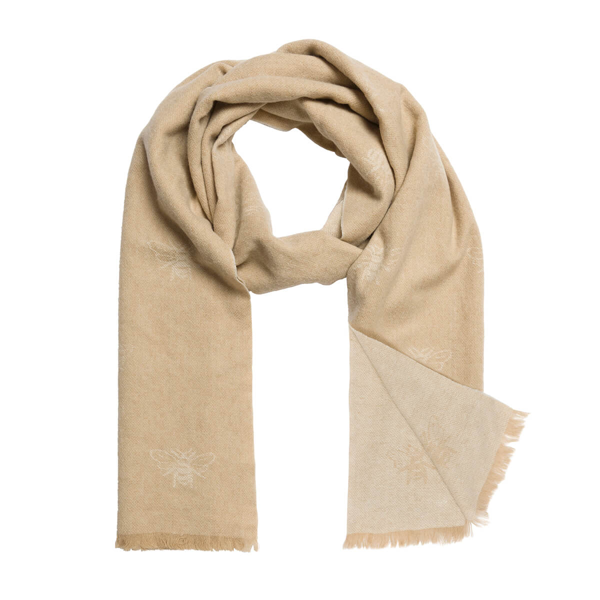 Bees Alpaca Scarf