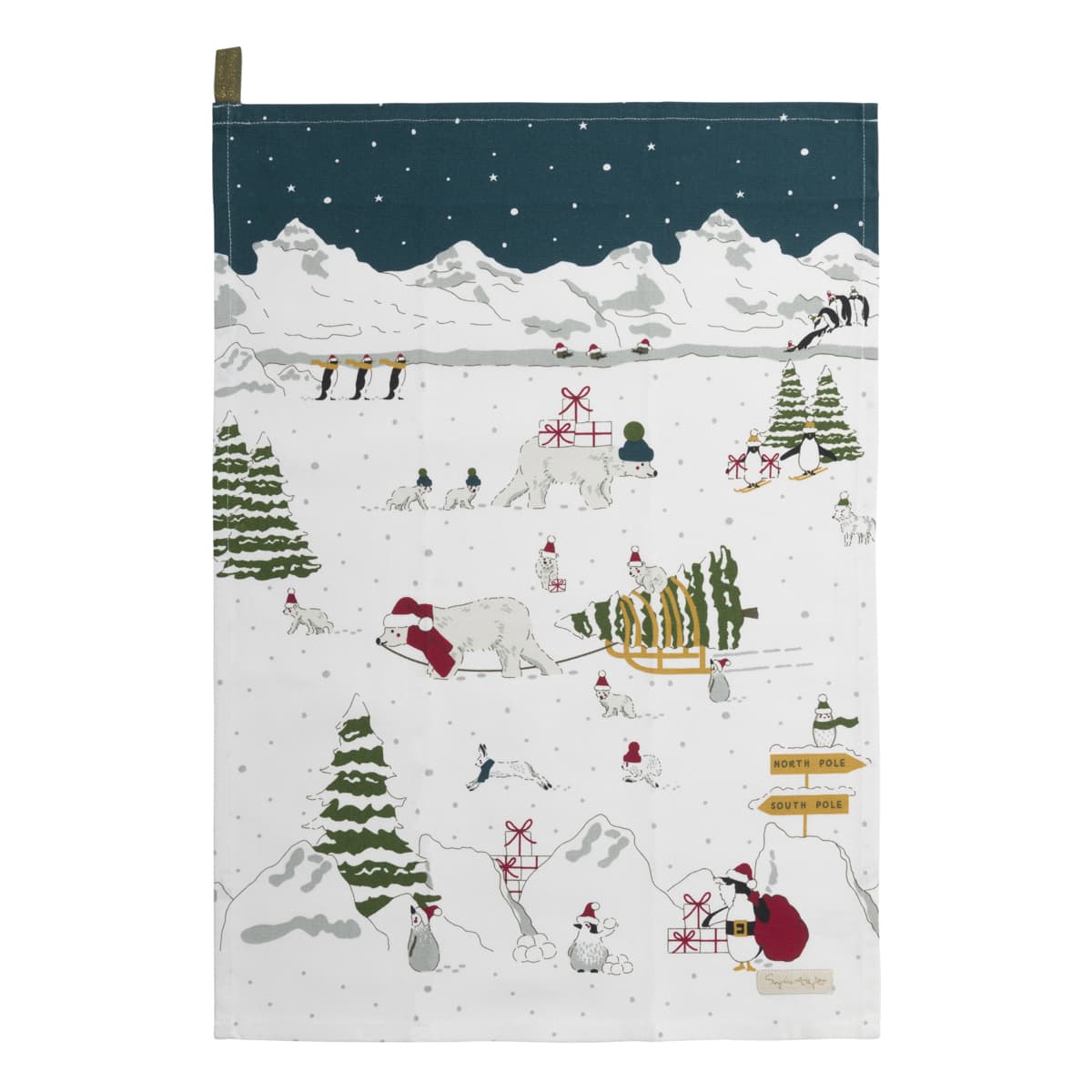 Snow Season Tea Towel (Set of 2)