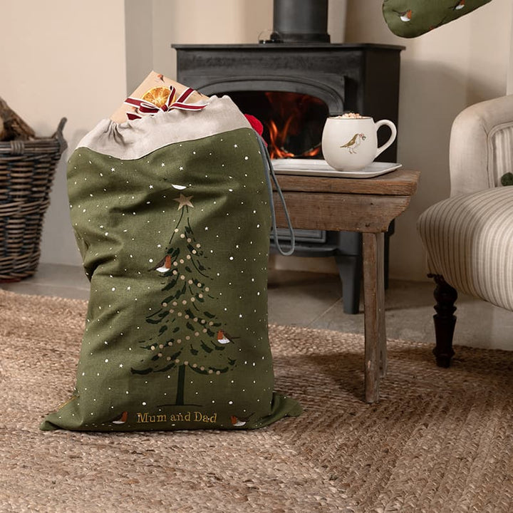 Robin Christmas Sack
