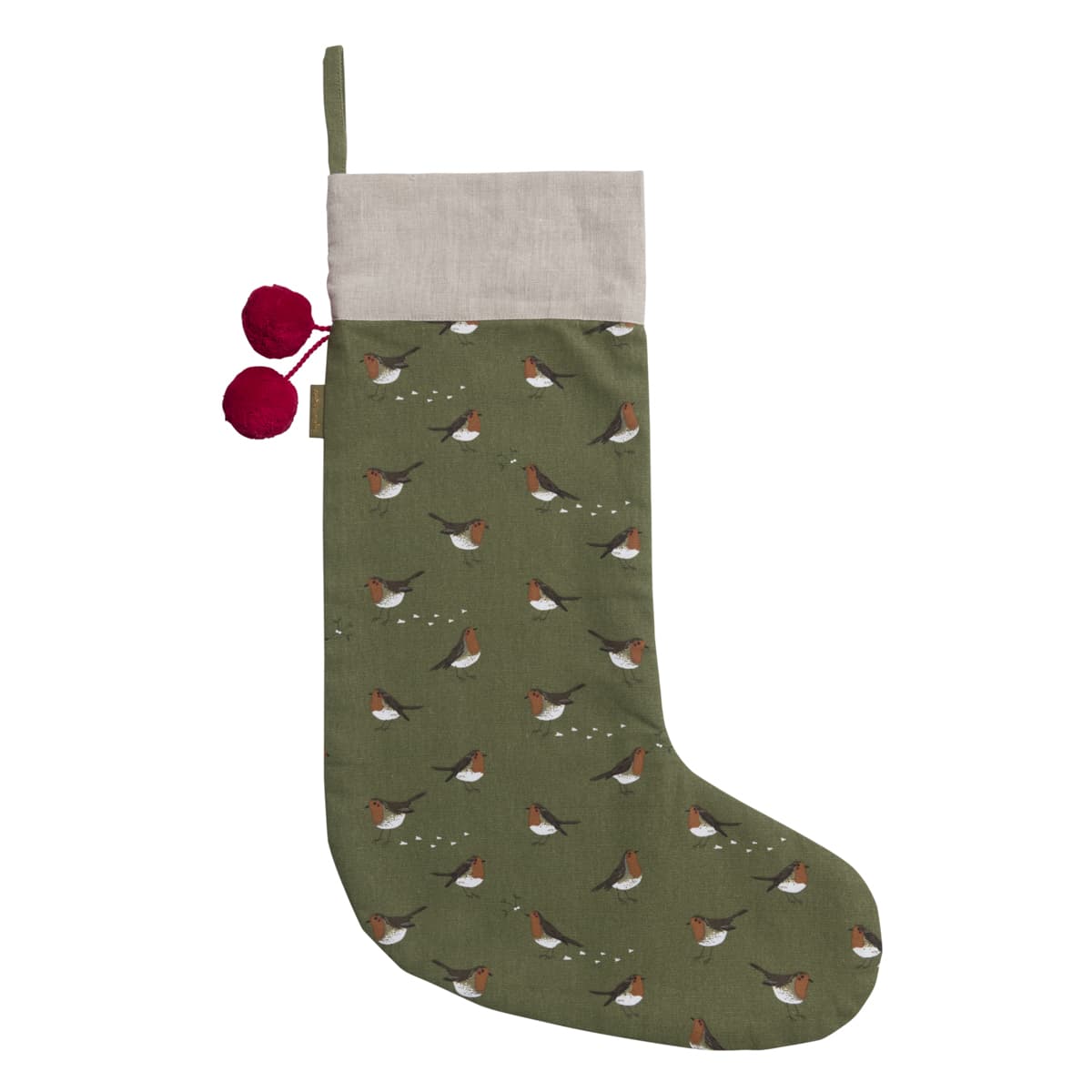 Robin Christmas Stocking