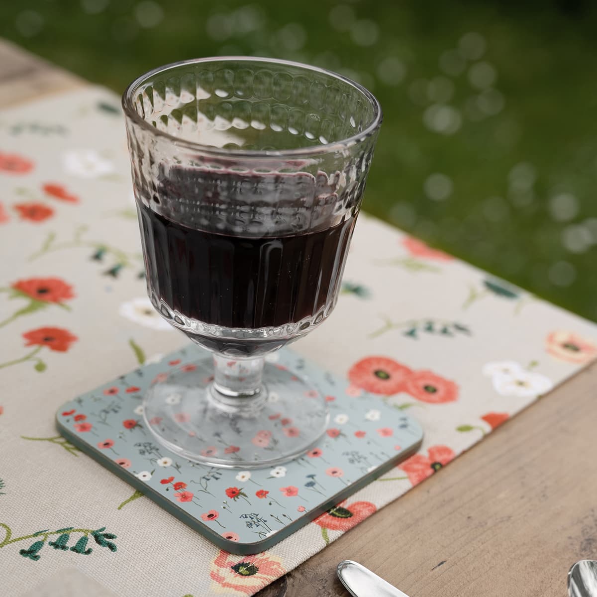 Poppy Meadow Coasters (Set of 4)
