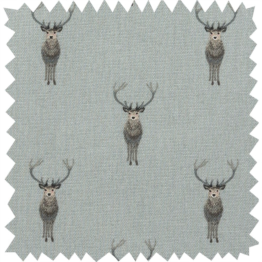 Highland Stag Fabric by the Metre