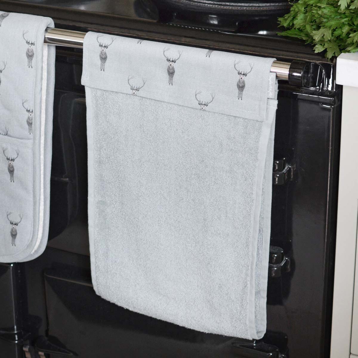Highland Stag Roller Hand Towel