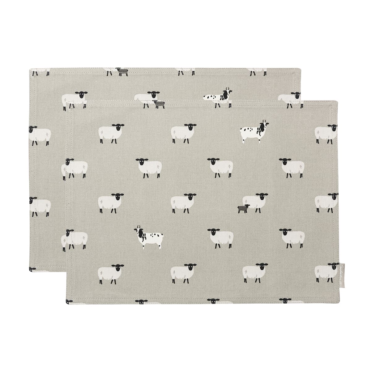 Sheep Fabric Placemats (Set of 2)