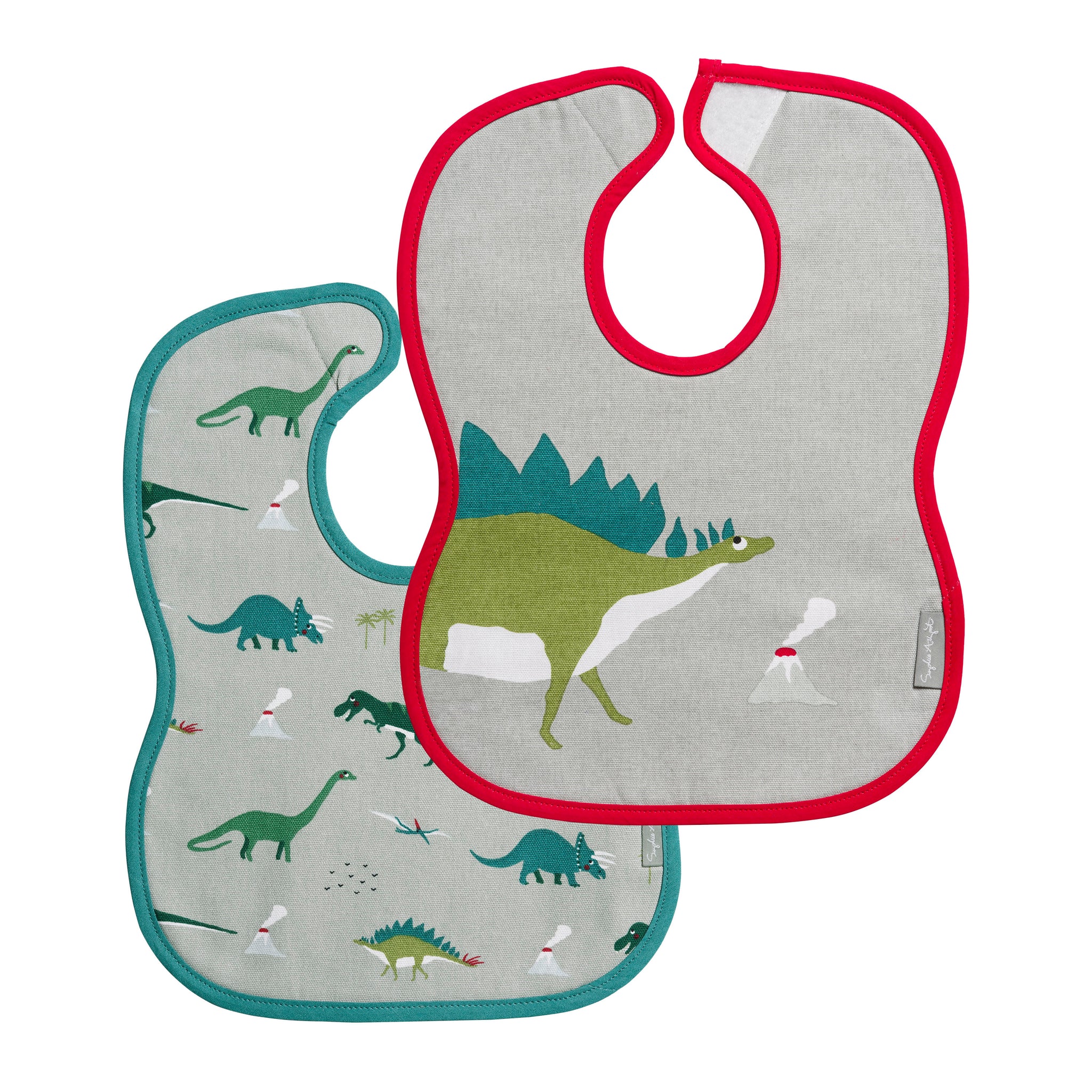 Dinosaur Bibs (Set of 2)
