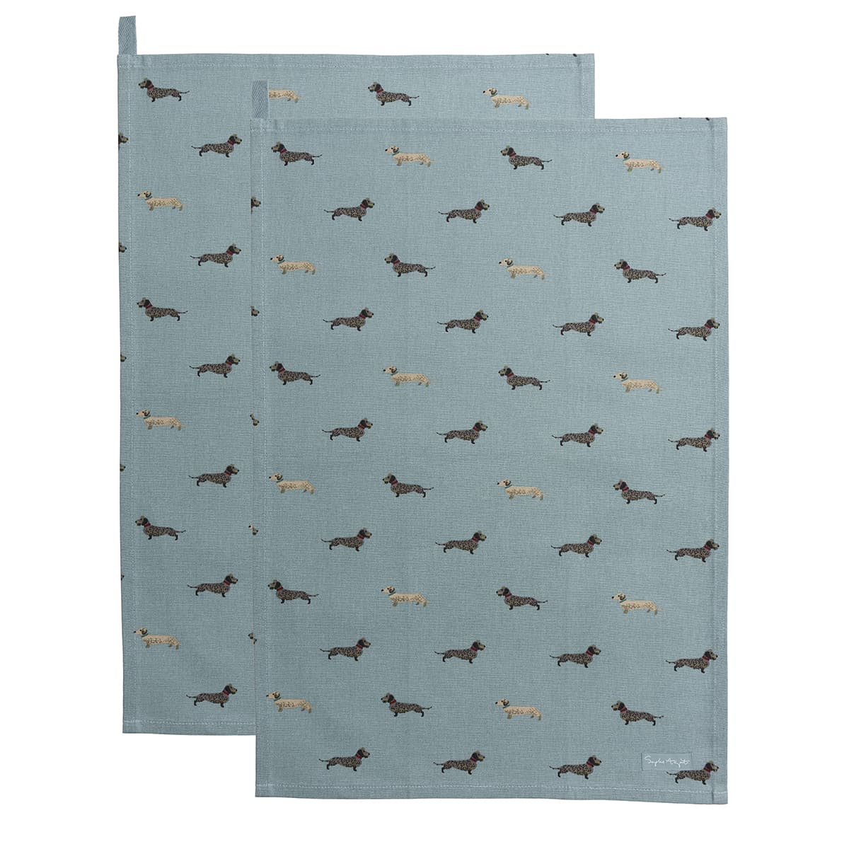 Dachshund Tea Towel (Set of 2)