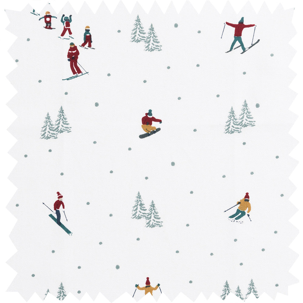 Skiing Fabric Sample