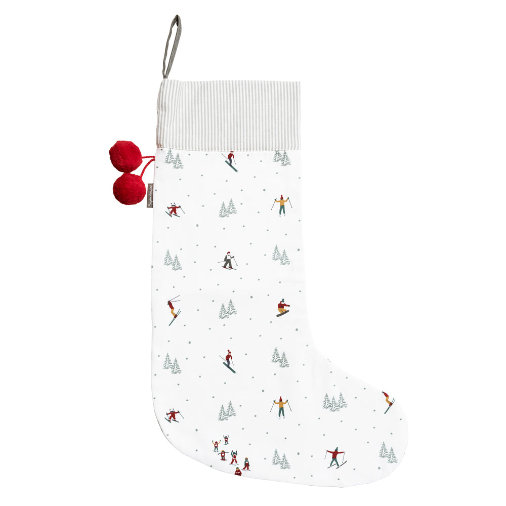 Skiing Christmas Stocking