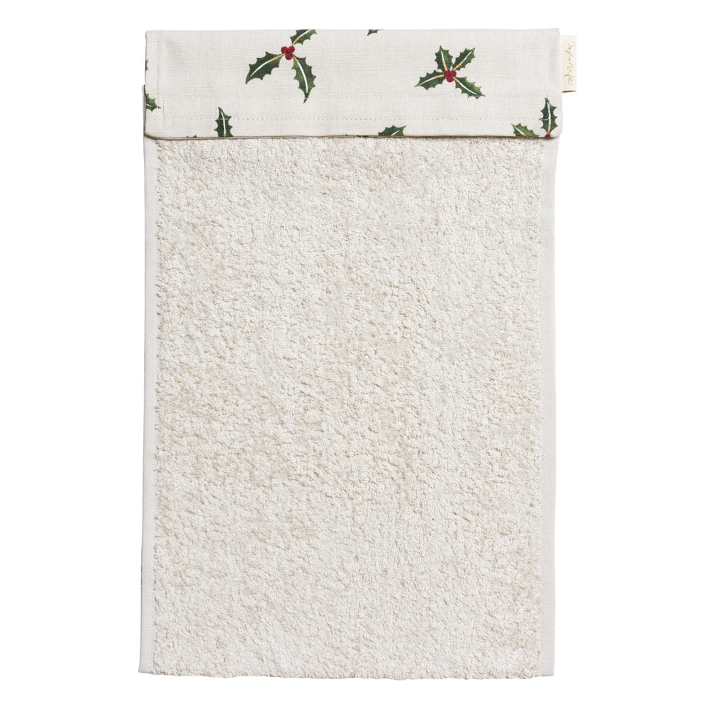 Holly & Berry Roller Hand Towel