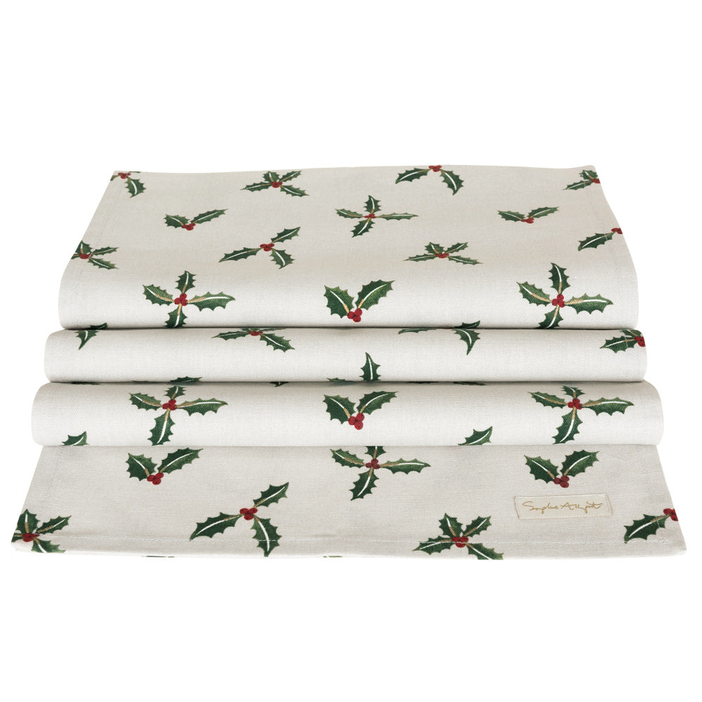 Holly & Berry Table Runner 