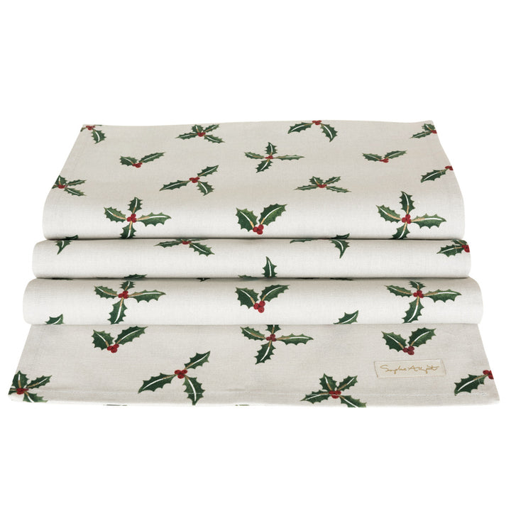 Holly & Berry Table Runner 