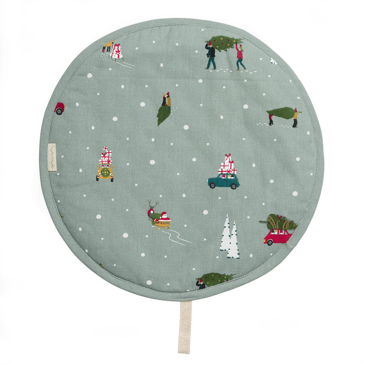 Home for Christmas Circular Hob Cover