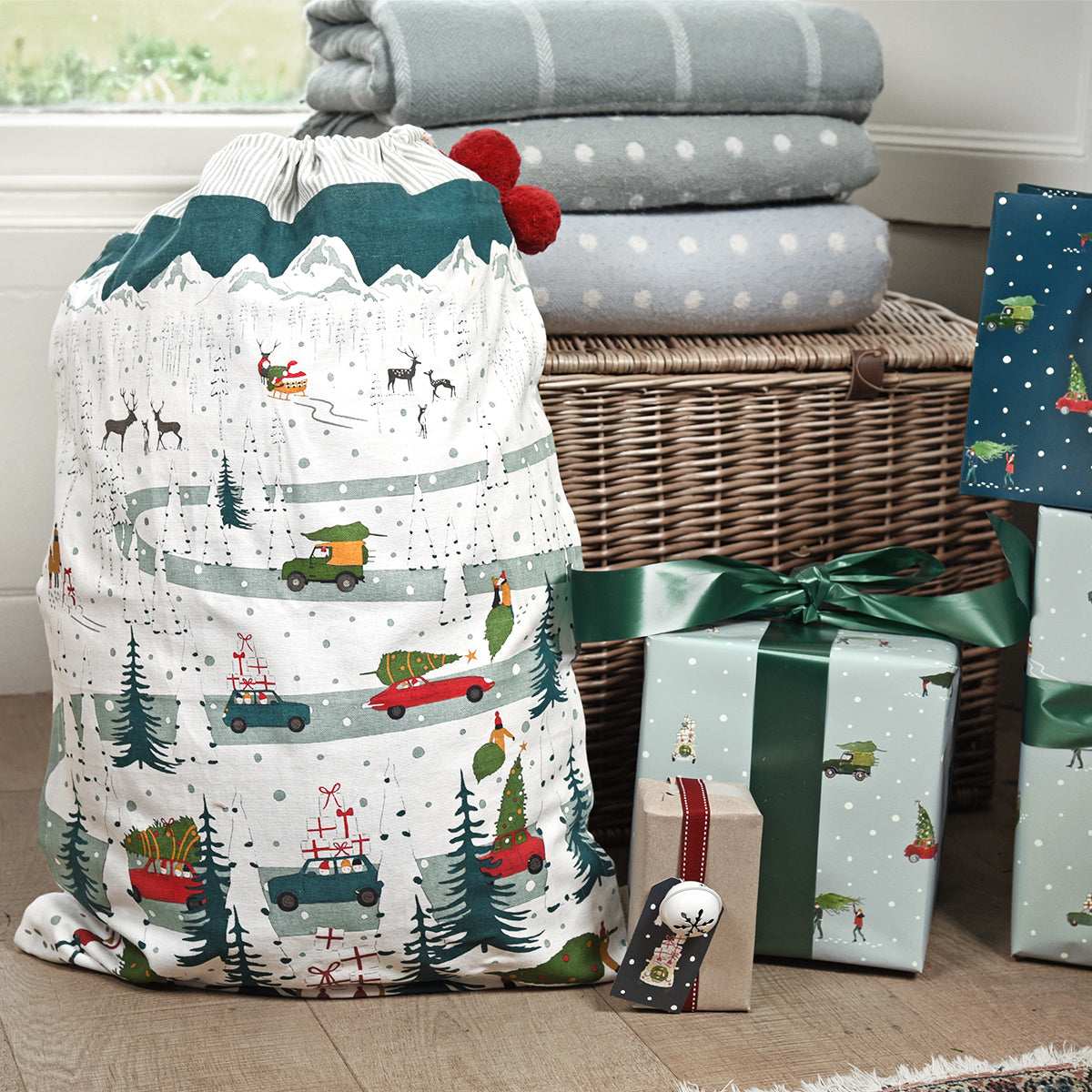 Home for Christmas 'Tis the Season Sack