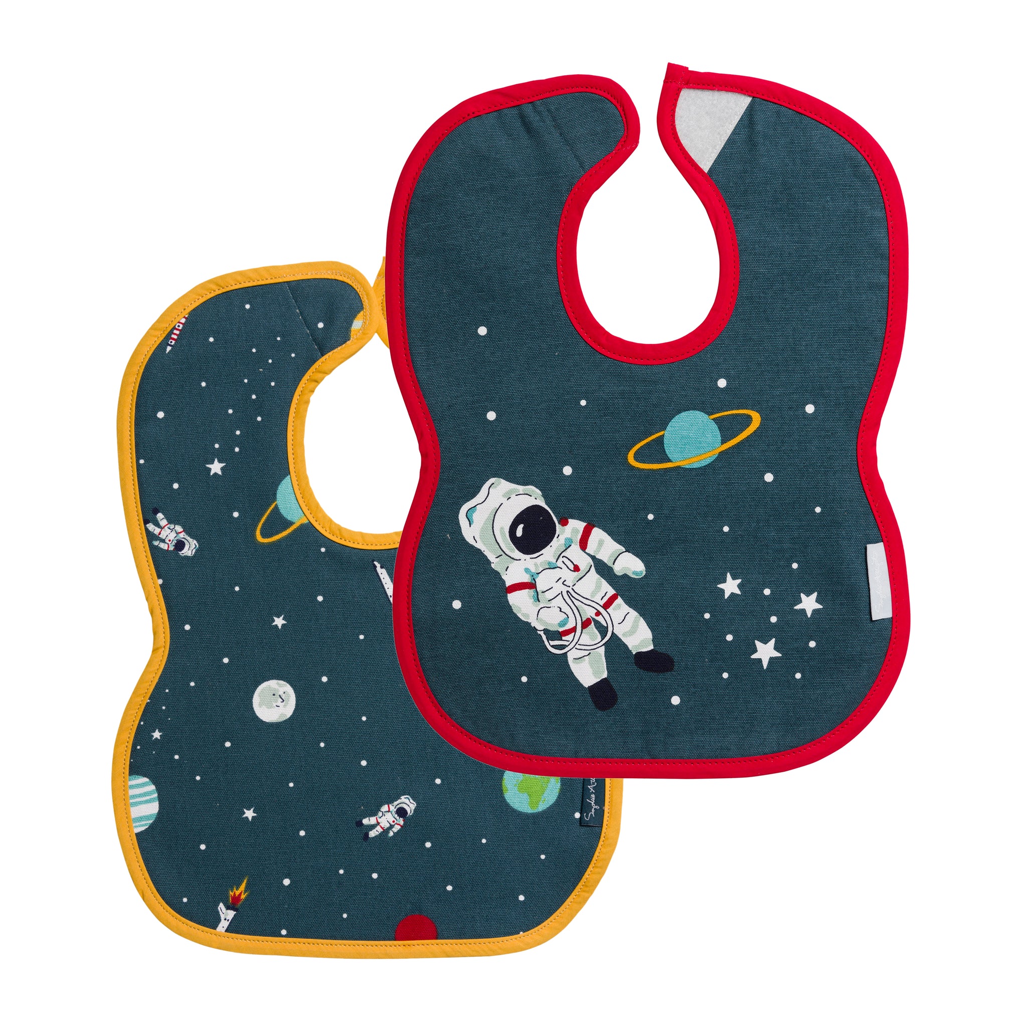 Space Bibs (Set of 2)