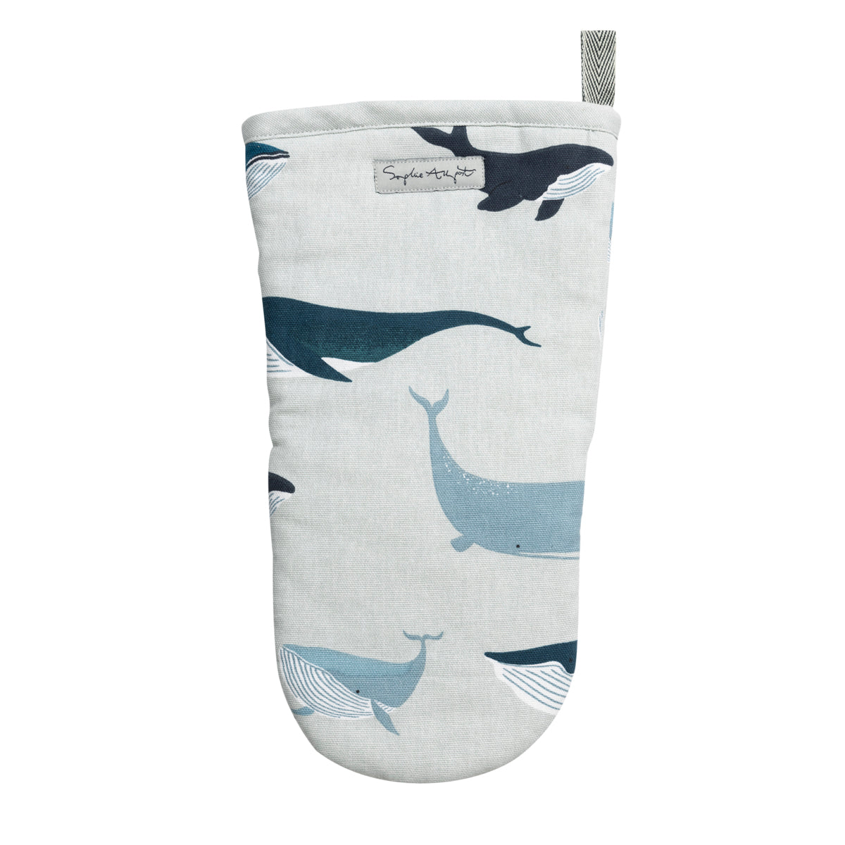 Whales Oven Mitt by Sophie Allport