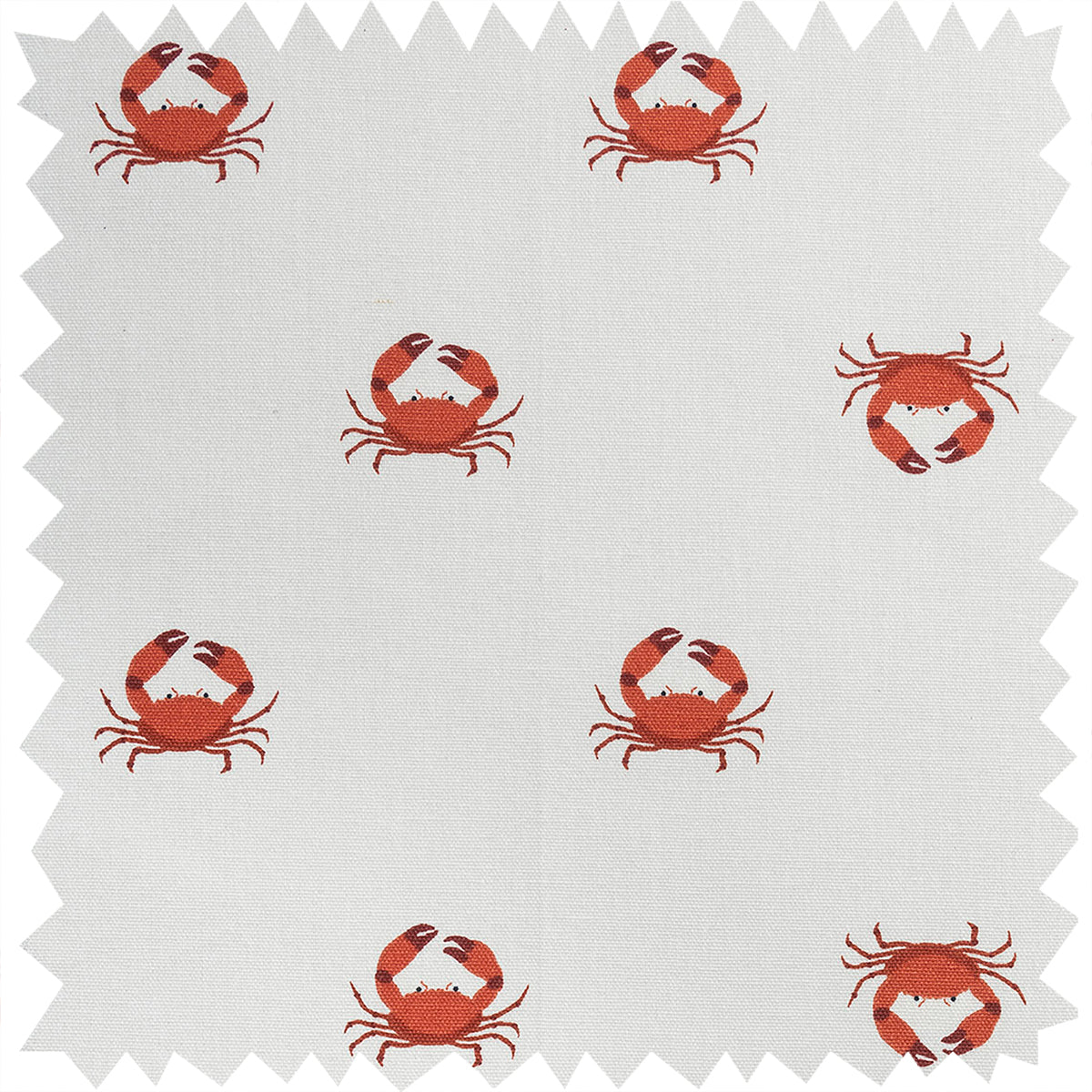 Crab Fabric by the Metre by Sophie Allport